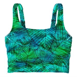Title nine Betty Underwire Midkini Top - Kigali Small NWT